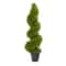 3ft. Grass Spiral Topiary in Deco Planter